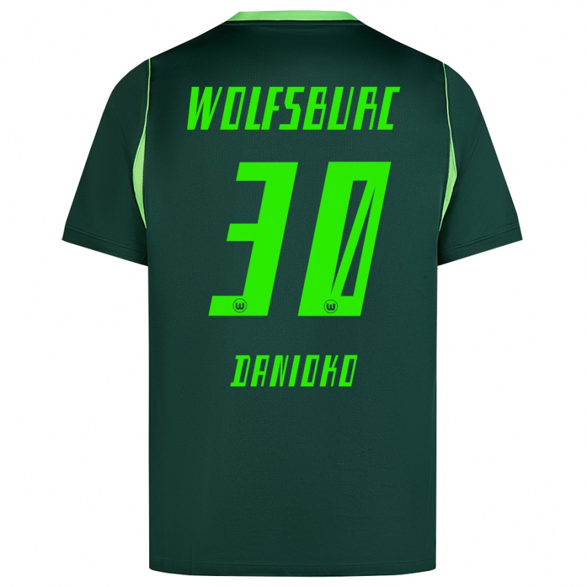 נשים Leeron Danioko #30 ירוק כהה לבן ג'רזי ביתית 2026/27 חולצה קצרה
