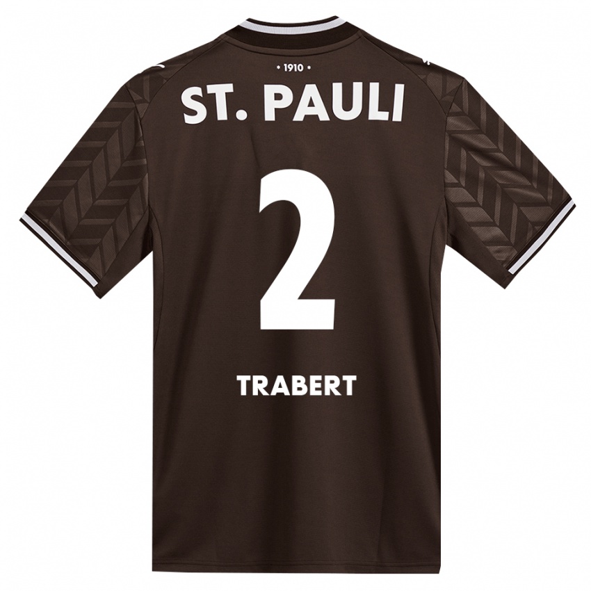 נשים Noah Trabert #2 קפה לבן ג'רזי ביתית 2026/27 חולצה קצרה