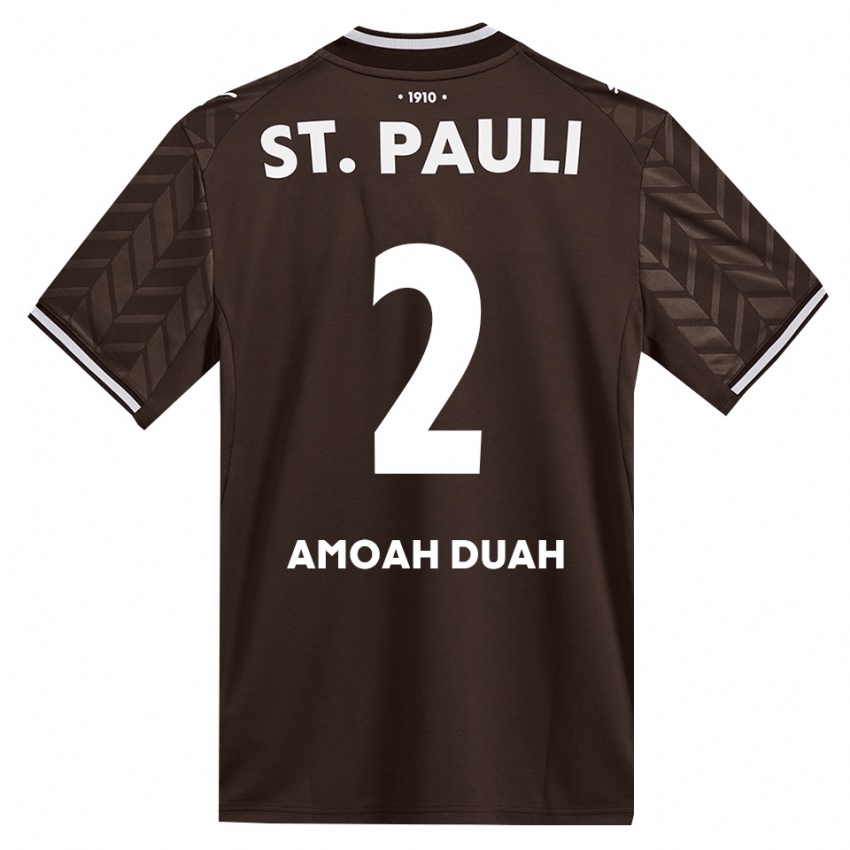 נשים Reuel Amoah Duah #2 קפה לבן ג'רזי ביתית 2026/27 חולצה קצרה