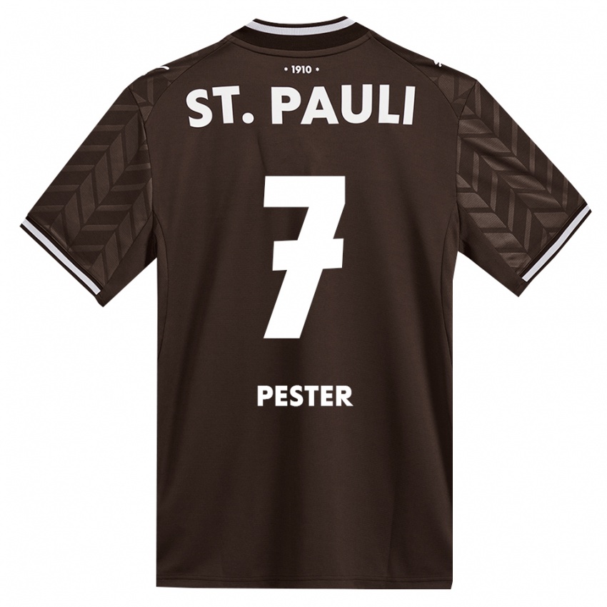 נשים Gejon Pester #7 קפה לבן ג'רזי ביתית 2026/27 חולצה קצרה