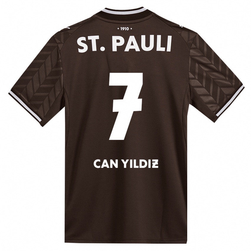 נשים Emre Can Yildiz #7 קפה לבן ג'רזי ביתית 2026/27 חולצה קצרה
