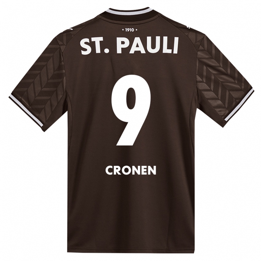 נשים Florian Cronen #9 קפה לבן ג'רזי ביתית 2026/27 חולצה קצרה