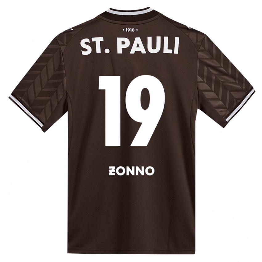 נשים Dominik Zonno #19 קפה לבן ג'רזי ביתית 2026/27 חולצה קצרה