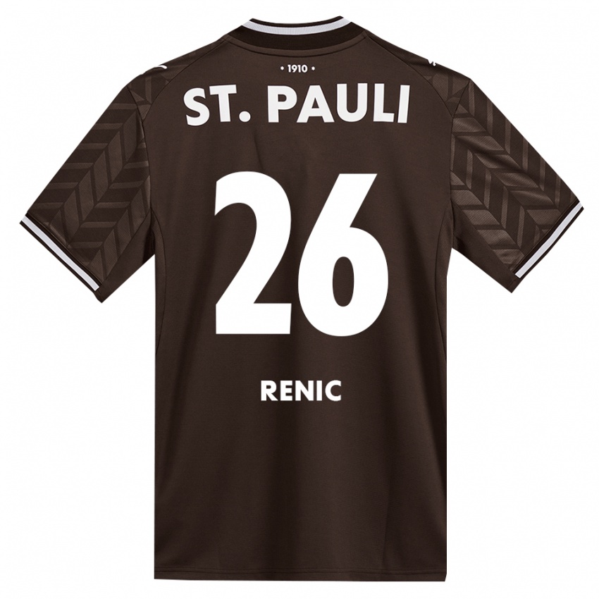 נשים Gabriel Renic #26 קפה לבן ג'רזי ביתית 2026/27 חולצה קצרה