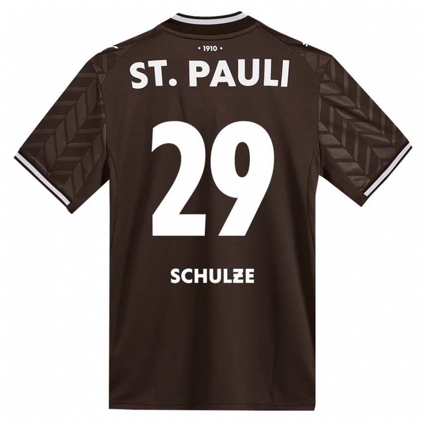 נשים Lucas Schulze #29 קפה לבן ג'רזי ביתית 2026/27 חולצה קצרה