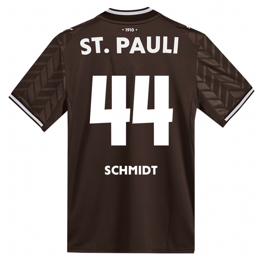 נשים Nick Schmidt #44 קפה לבן ג'רזי ביתית 2026/27 חולצה קצרה