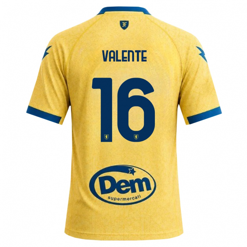 נשים Gabriele Valente #16 חאקי שחור כחול ג'רזי ביתית 2026/27 חולצה קצרה
