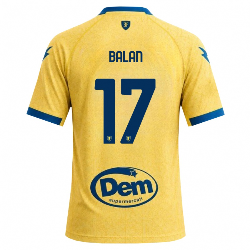 נשים Raul Balan #17 חאקי שחור כחול ג'רזי ביתית 2026/27 חולצה קצרה