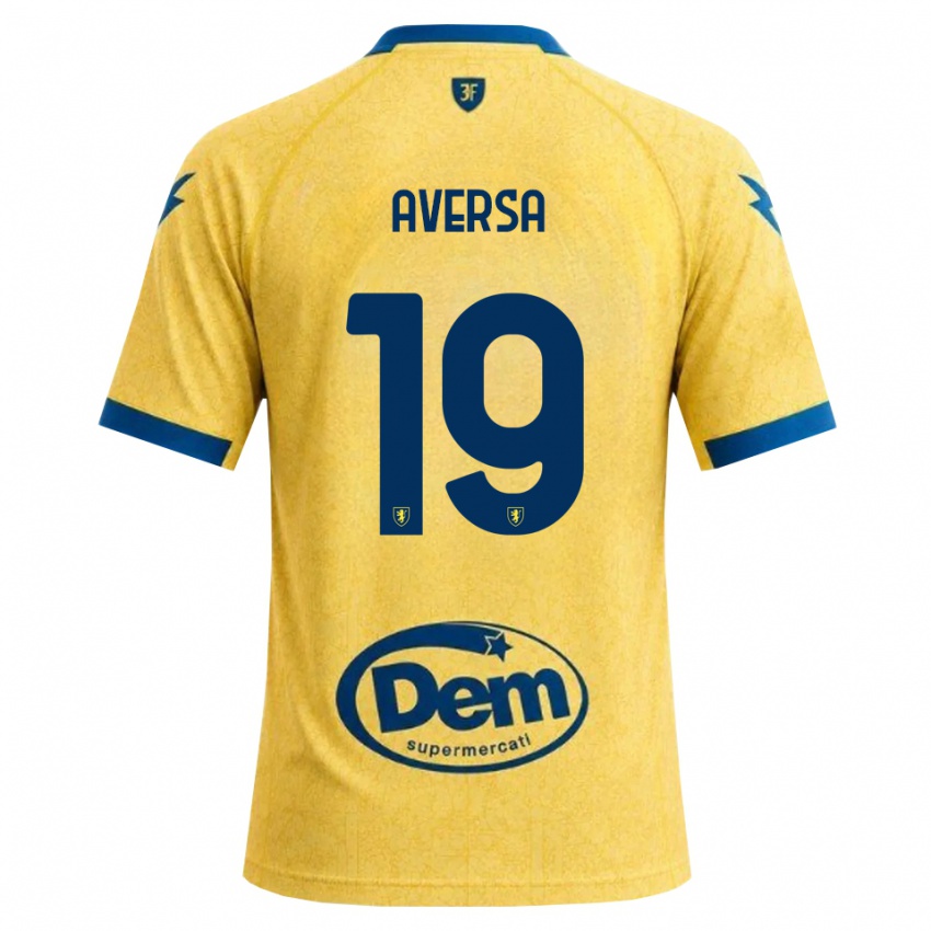 נשים Gabriel Aversa #19 חאקי שחור כחול ג'רזי ביתית 2026/27 חולצה קצרה