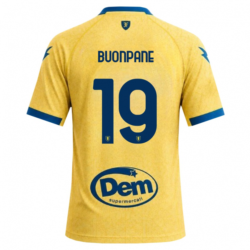 נשים Davide Buonpane #19 חאקי שחור כחול ג'רזי ביתית 2026/27 חולצה קצרה