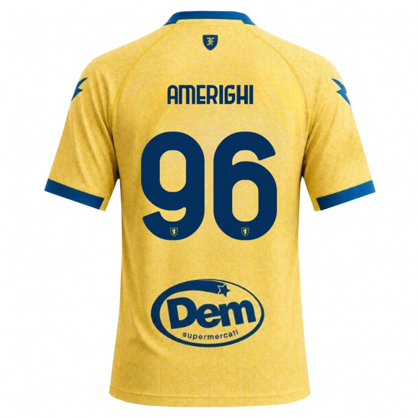 נשים Igor Amerighi #96 חאקי שחור כחול ג'רזי ביתית 2026/27 חולצה קצרה