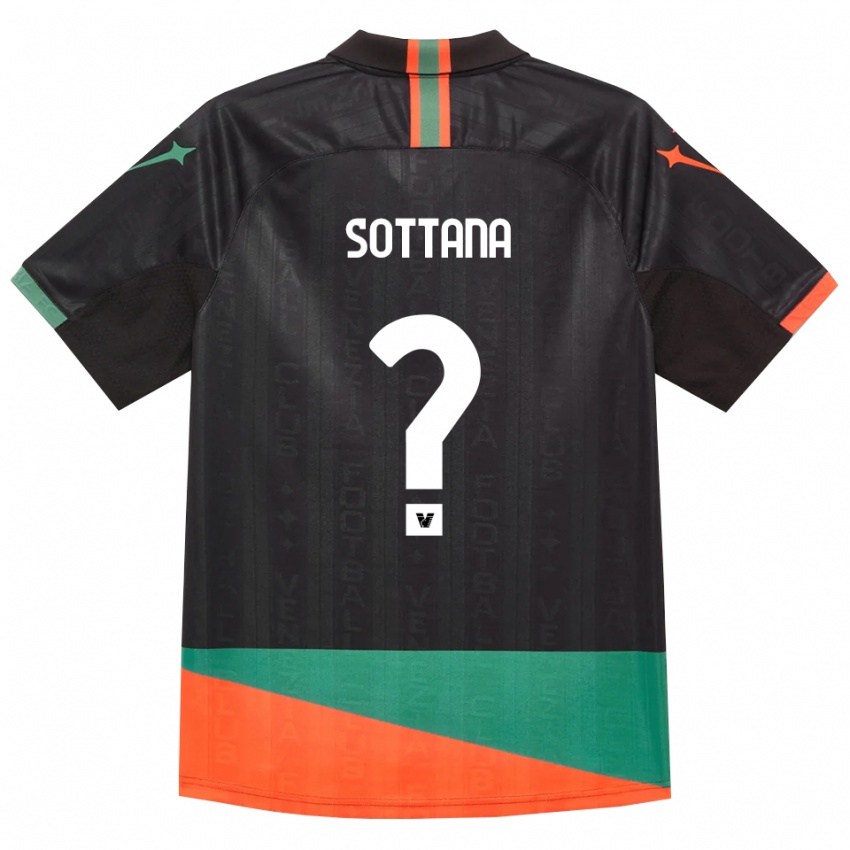נשים Giovanni Sottana #0 שחור כתום ירוק ג'רזי ביתית 2026/27 חולצה קצרה