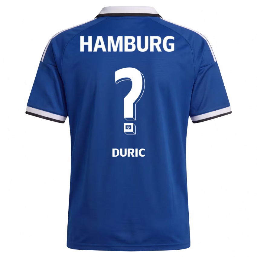 נשים Goran Duric #0 לבן כחול הרחק ג'רזי 2026/27 חולצה קצרה