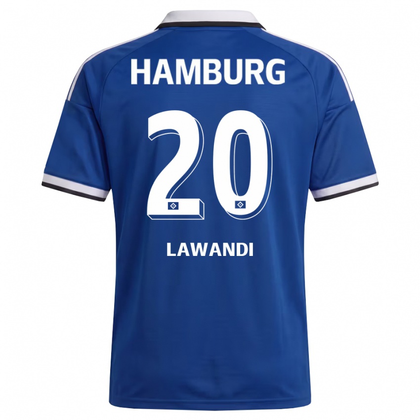נשים Alexander Lawandi #20 לבן כחול הרחק ג'רזי 2026/27 חולצה קצרה