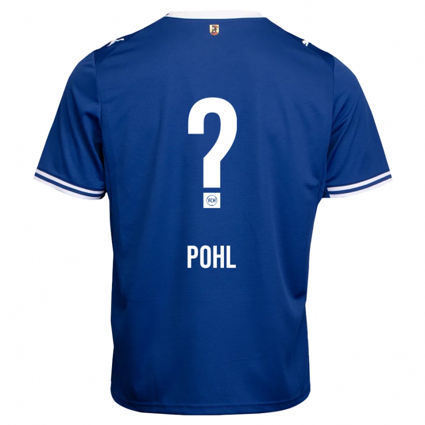 נשים Miguel Pohl #0 כחול מלכותי לבן הרחק ג'רזי 2026/27 חולצה קצרה