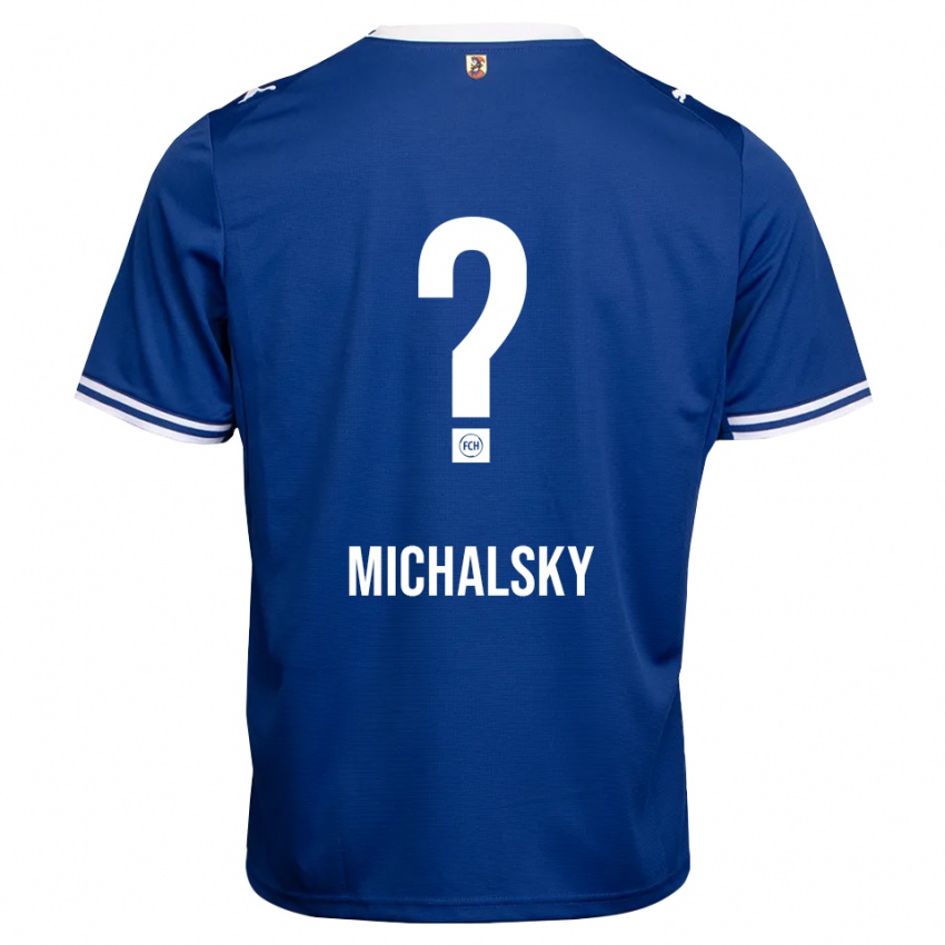 נשים Hanna Michalsky #0 כחול מלכותי לבן הרחק ג'רזי 2026/27 חולצה קצרה