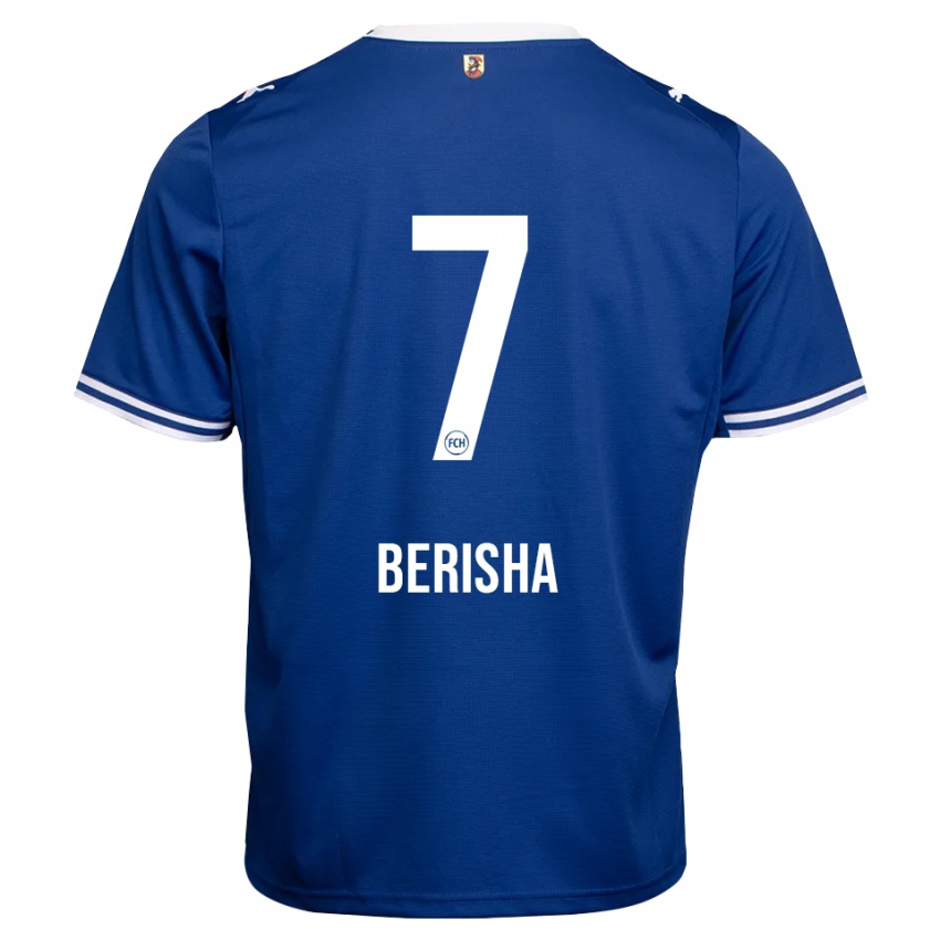 נשים Imran Berisha #7 כחול מלכותי לבן הרחק ג'רזי 2026/27 חולצה קצרה