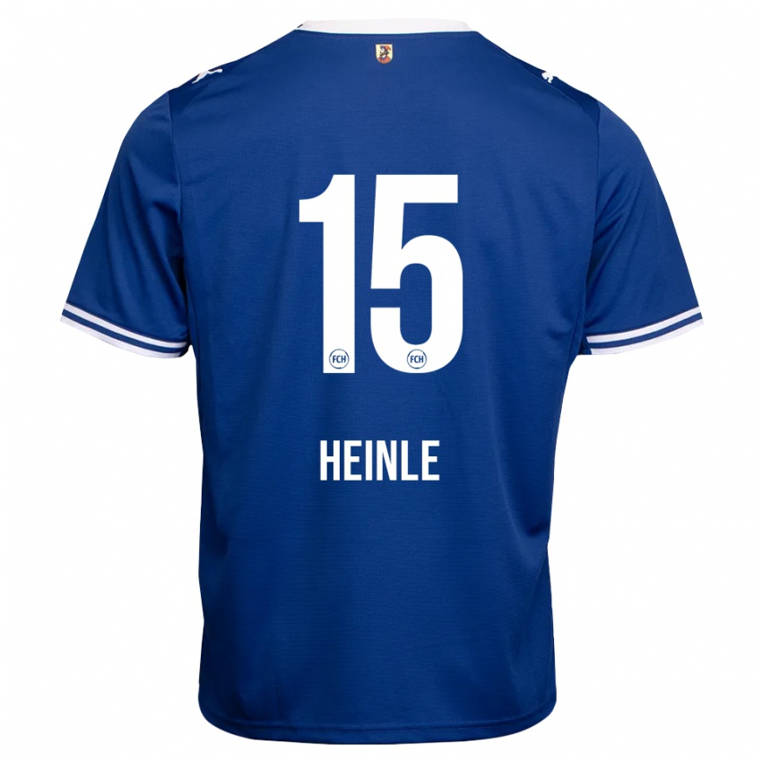 נשים Paul Heinle #15 כחול מלכותי לבן הרחק ג'רזי 2026/27 חולצה קצרה