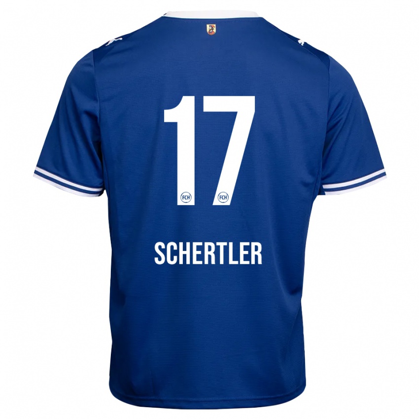 נשים Felix Schertler #17 כחול מלכותי לבן הרחק ג'רזי 2026/27 חולצה קצרה