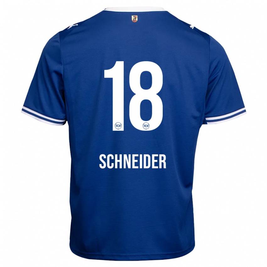 נשים Noah Schneider #18 כחול מלכותי לבן הרחק ג'רזי 2026/27 חולצה קצרה