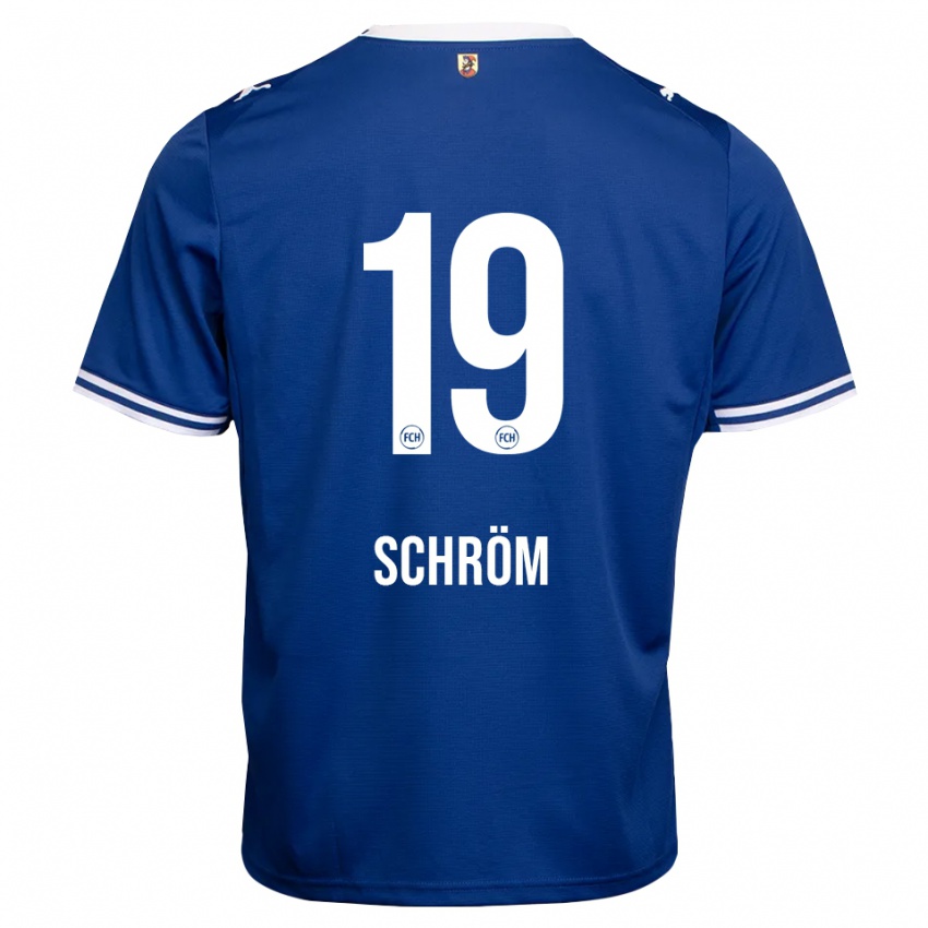 נשים Aline Schröm #19 כחול מלכותי לבן הרחק ג'רזי 2026/27 חולצה קצרה