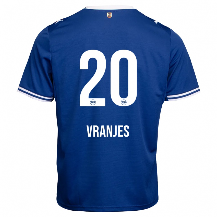 נשים Rafael Vranjes #20 כחול מלכותי לבן הרחק ג'רזי 2026/27 חולצה קצרה