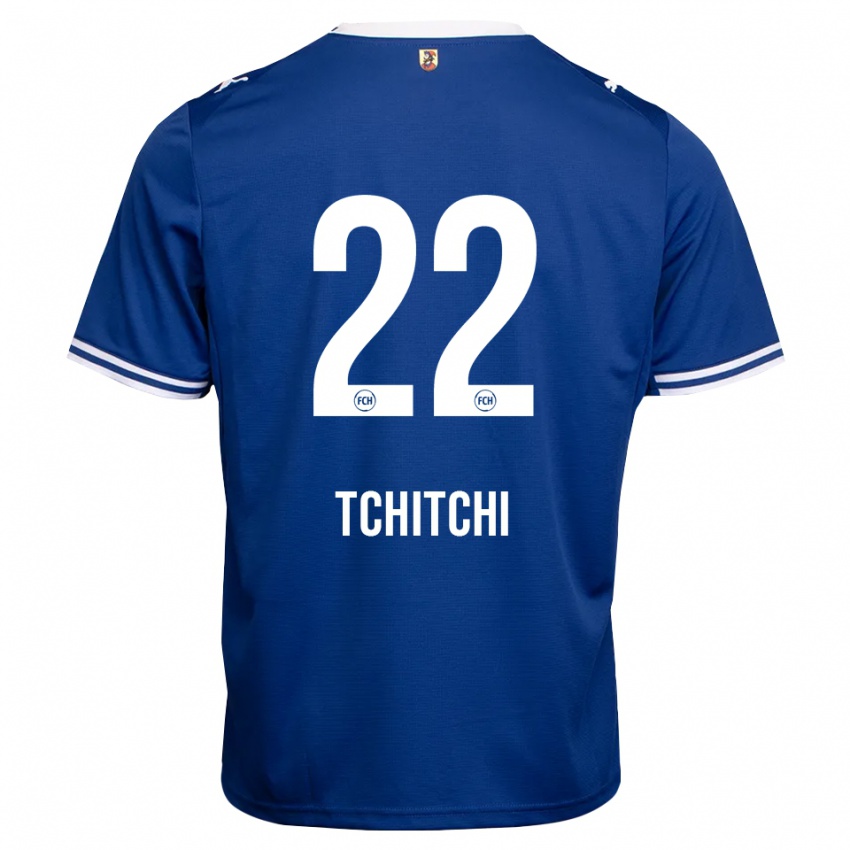 נשים Dahrel Tchitchi #22 כחול מלכותי לבן הרחק ג'רזי 2026/27 חולצה קצרה