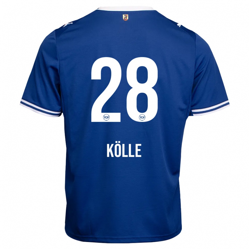 נשים Adam Kölle #28 כחול מלכותי לבן הרחק ג'רזי 2026/27 חולצה קצרה