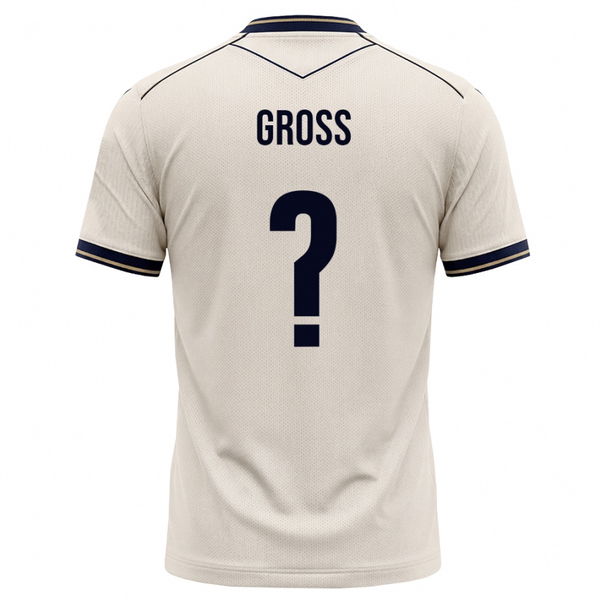 נשים Elia Groß #0 לבן מבריק כחול דיו הרחק ג'רזי 2026/27 חולצה קצרה
