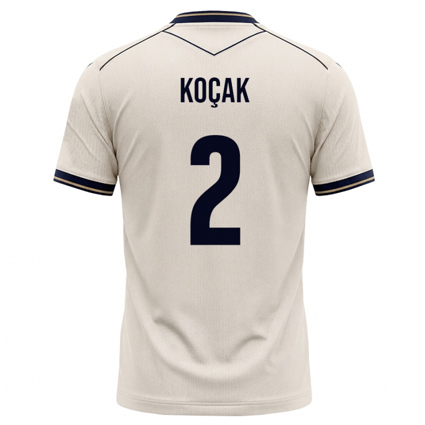 נשים Ensar Koçak #2 לבן מבריק כחול דיו הרחק ג'רזי 2026/27 חולצה קצרה