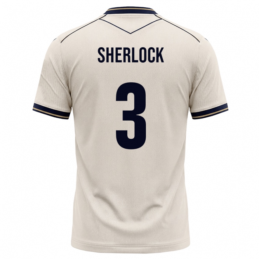נשים Finn Sherlock #3 לבן מבריק כחול דיו הרחק ג'רזי 2026/27 חולצה קצרה