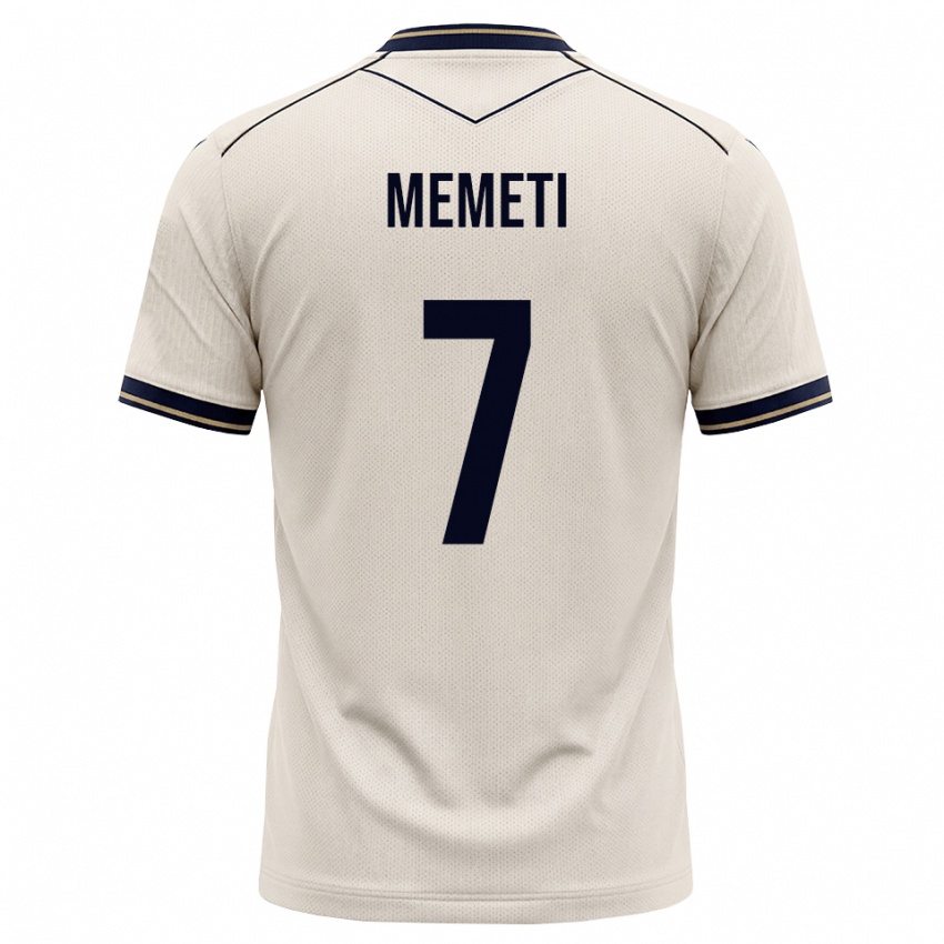 נשים Erëleta Memeti #7 לבן מבריק כחול דיו הרחק ג'רזי 2026/27 חולצה קצרה