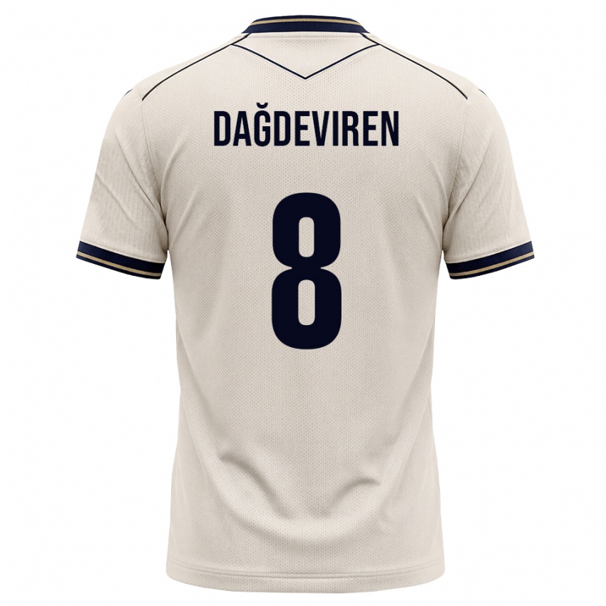 נשים Diren Dağdeviren #8 לבן מבריק כחול דיו הרחק ג'רזי 2026/27 חולצה קצרה