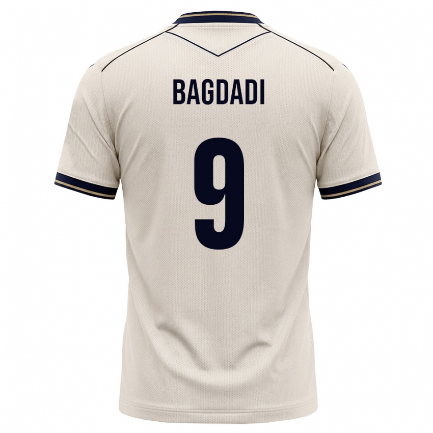 נשים Zakaria Bagdadi #9 לבן מבריק כחול דיו הרחק ג'רזי 2026/27 חולצה קצרה