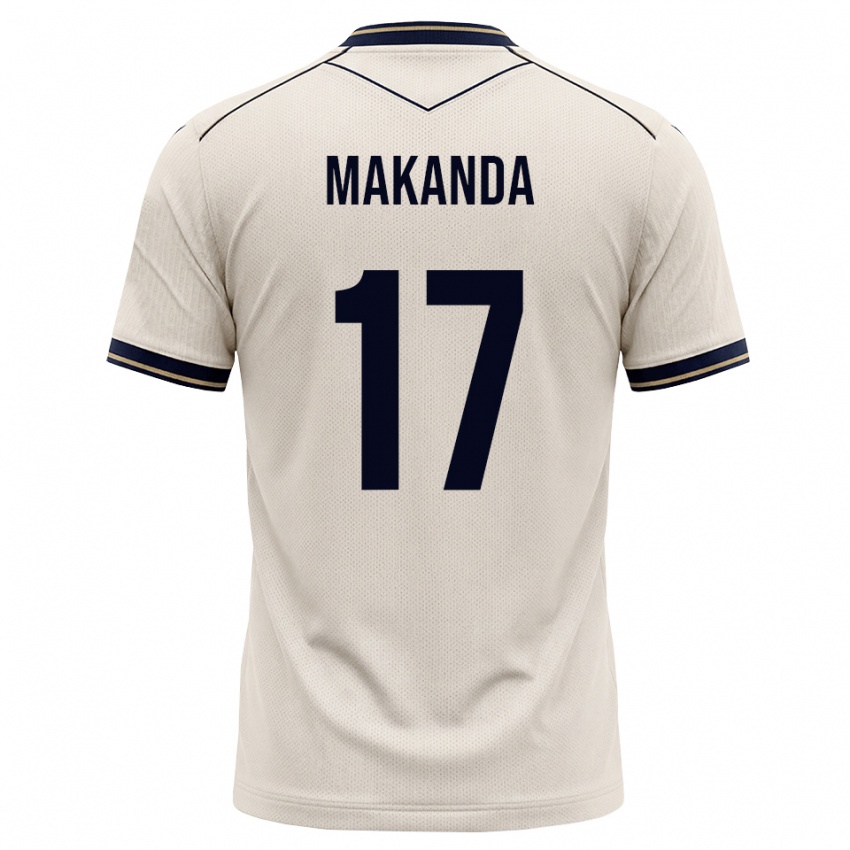 נשים Blessing Makanda #17 לבן מבריק כחול דיו הרחק ג'רזי 2026/27 חולצה קצרה