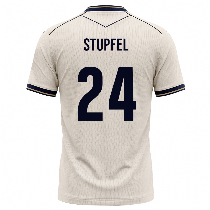 נשים Janis Stupfel #24 לבן מבריק כחול דיו הרחק ג'רזי 2026/27 חולצה קצרה