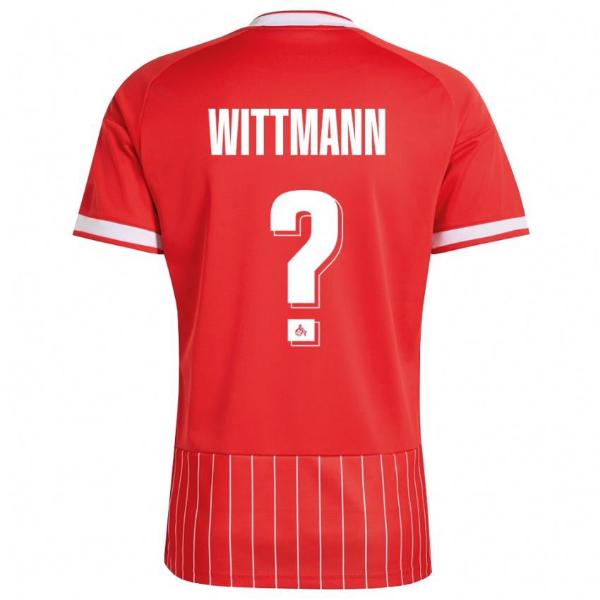 נשים Eyk Wittmann #0 ירוק אדום לבן הרחק ג'רזי 2026/27 חולצה קצרה