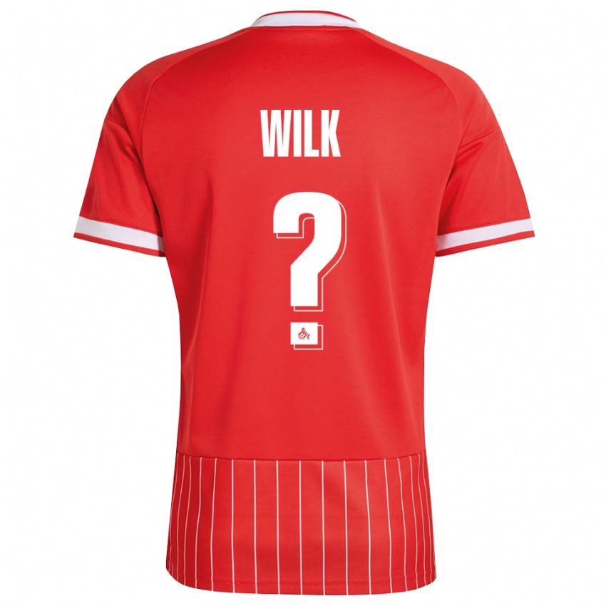 נשים Emil Wilk #0 ירוק אדום לבן הרחק ג'רזי 2026/27 חולצה קצרה