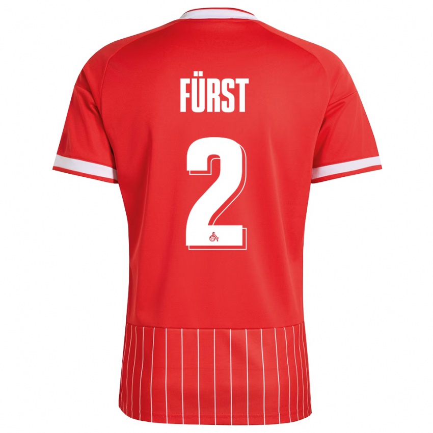 נשים David Fürst #2 ירוק אדום לבן הרחק ג'רזי 2026/27 חולצה קצרה