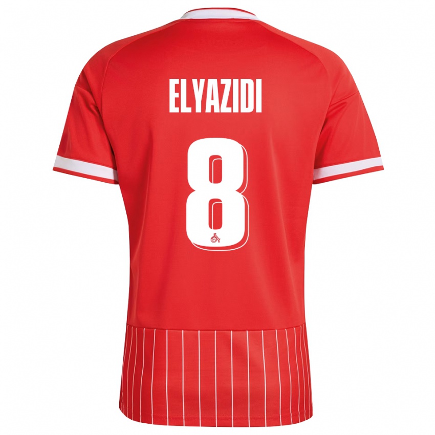 נשים Ilias Elyazidi #8 ירוק אדום לבן הרחק ג'רזי 2026/27 חולצה קצרה