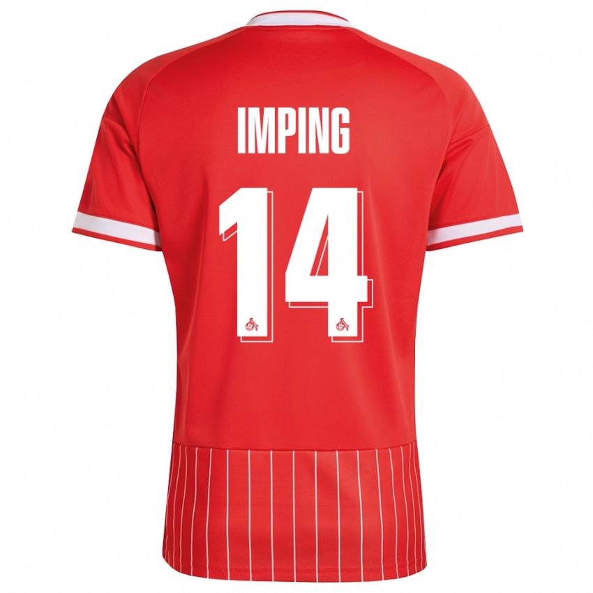 נשים Carlotta Imping #14 ירוק אדום לבן הרחק ג'רזי 2026/27 חולצה קצרה