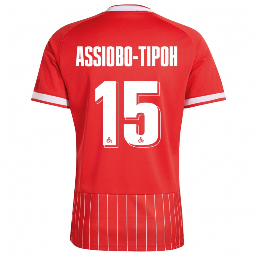 נשים Elfried Assiobo-Tipoh #15 ירוק אדום לבן הרחק ג'רזי 2026/27 חולצה קצרה