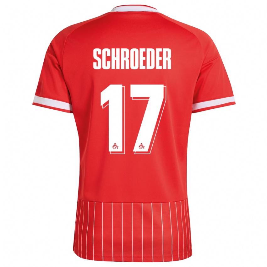 נשים Alexander Schroeder #17 ירוק אדום לבן הרחק ג'רזי 2026/27 חולצה קצרה