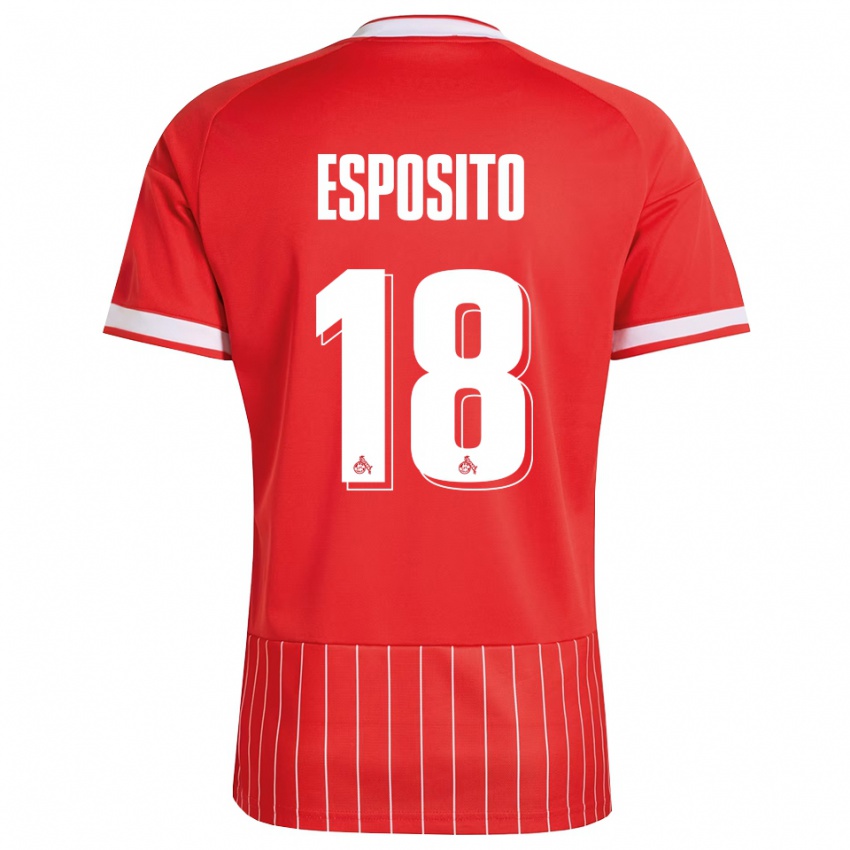 נשים Emanuele Esposito #18 ירוק אדום לבן הרחק ג'רזי 2026/27 חולצה קצרה