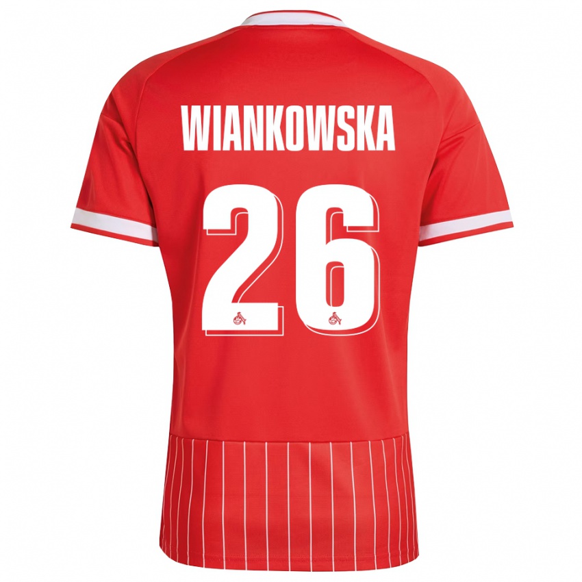 נשים Martyna Wiankow­ska #26 ירוק אדום לבן הרחק ג'רזי 2026/27 חולצה קצרה