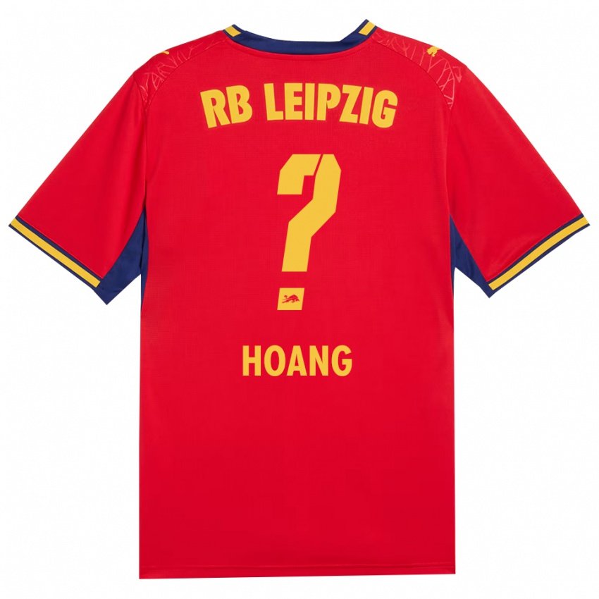 נשים Hoang Bao Nam Le #0 כחול מלכותי צהוב אדום הרחק ג'רזי 2026/27 חולצה קצרה