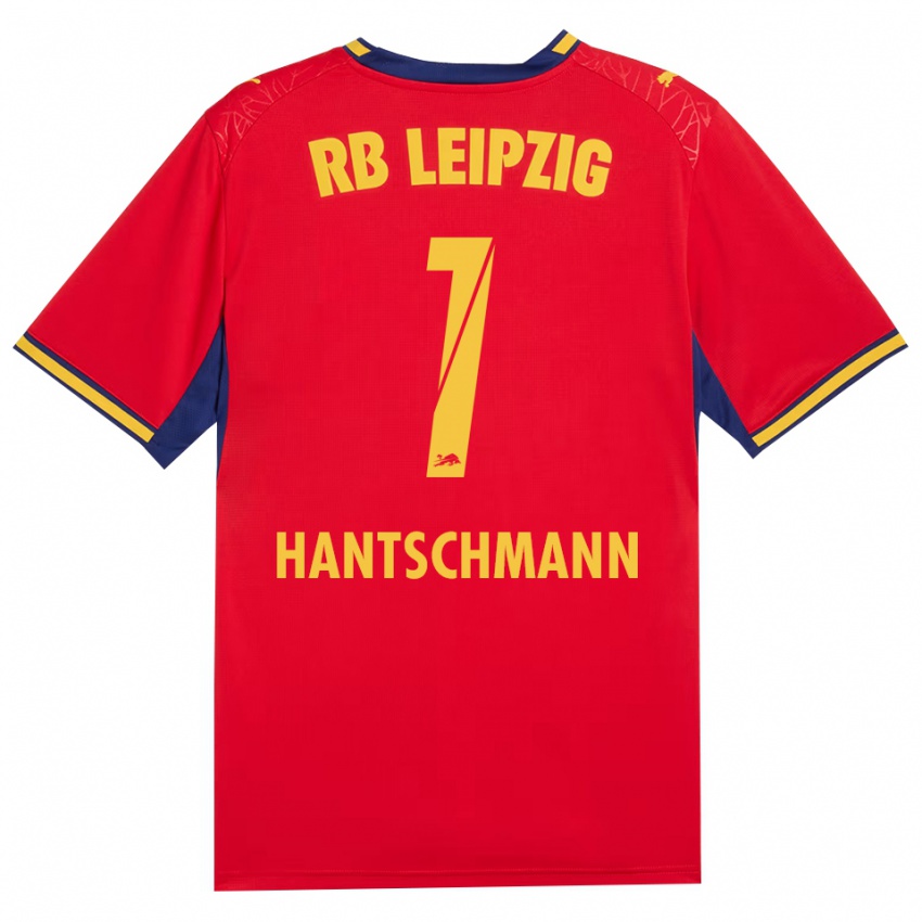 נשים Franz Hantschmann #1 כחול מלכותי צהוב אדום הרחק ג'רזי 2026/27 חולצה קצרה