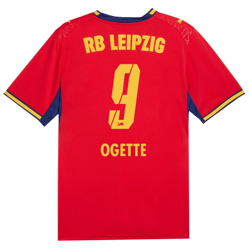 נשים Israel Ogette #9 כחול מלכותי צהוב אדום הרחק ג'רזי 2026/27 חולצה קצרה