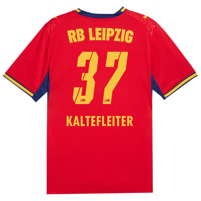 נשים Benno Kaltefleiter #37 כחול מלכותי צהוב אדום הרחק ג'רזי 2026/27 חולצה קצרה