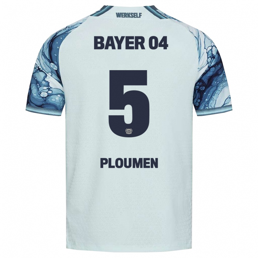 נשים Gilles Ploumen #5 שחור ירוק כהה הרחק ג'רזי 2026/27 חולצה קצרה